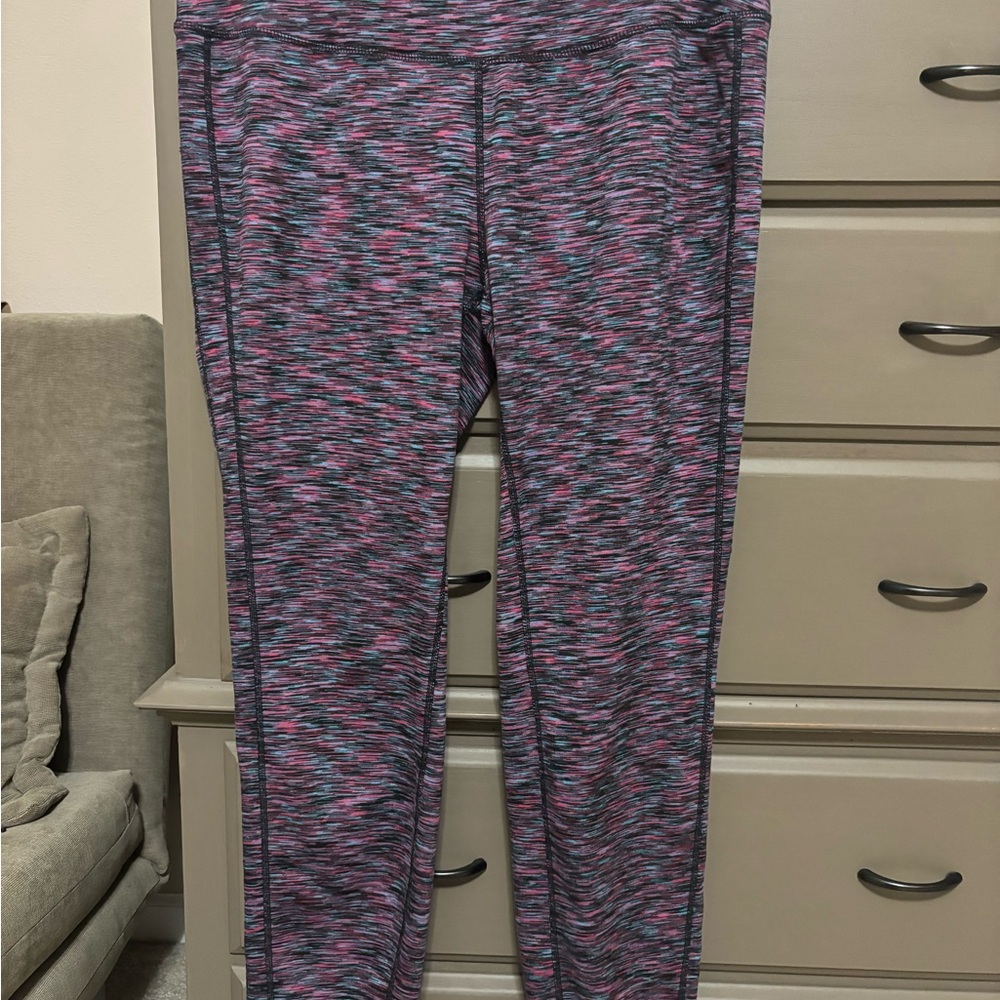 Multi colored leggings only worn once